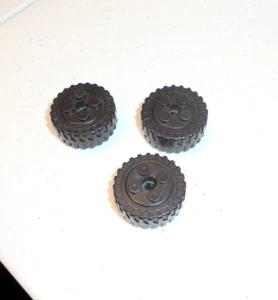 Mega Bloks Plastic Black Wheel Tire 14mm x 7mm - Picture 1 of 4