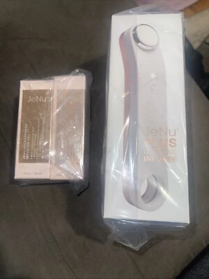 PAQUETE infusor ultrasónico JeNu Plus con gel de infusión y ácido hialurónico A5 Foto 1 de 4