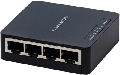 PLANEX 5 port Gigabit repeater hub Network Tap FXG-05RPT2 - Image 1 of 4