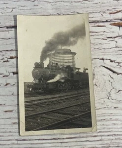 Vintage Original Photo Man On Train Photo Sent To His Family 2” x 4” B&W - Picture 1 of 5