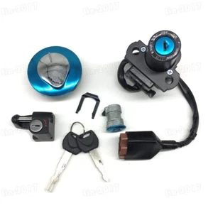 Ignition Switch Fuel Gas Cap Seat Lock Set Fit For Honda CRF250L/250LA 2013-2020 - Foto 1 di 6