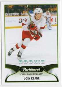 2021-22 Parkhurst #310 Joey Keane Rookie Carolina Hurricanes Card