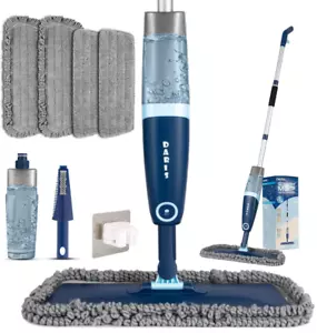 Spray Mop for Floor Cleaning with 3 Washable Pads Wet Dry Microfiber Floor Mop - Picture 1 of 6