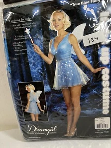 Dreamgirl 5931x Women's Light Up Blue Fairy Adult Halloween Costume - Large - Picture 1 of 7