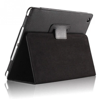 Funda inteligente de cuero abatible con bandeja para bolígrafo cubierta con soporte para iPad 10.2 9ª 8ª 7ª generación Foto 1 de 4