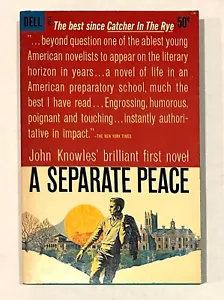 A Separate Peace, by John Knowles - Foto 1 di 1