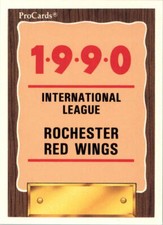 1990 Rochester Red Wings ProCards Baseball Card Pick