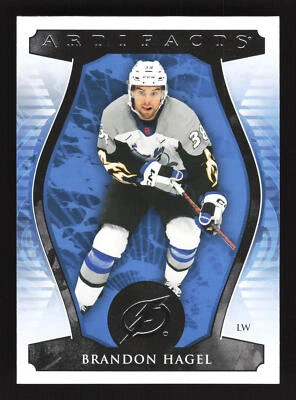 2023-24 Upper Deck Artifacts #67 Brandon Hagel - Tampa Bay Lightning - Image 1 of 2