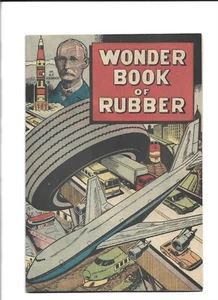 WONDER BOOK OF RUBBER 1973 B.F. GOODRICH PROMO COMIC VG/FN COMBINE SHIP - Picture 1 of 2