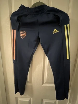 Kids Arsenal Football Club Age 9-10 Years Training Pants Trousers 2020/2021 - Image 1 of 4