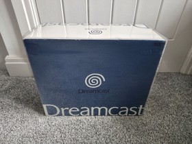 🎮 *BRAND NEW!!* SEGA DREAMCAST CONSOLE WITH BOX PROTECTOR PAL *MEGA RARE!!!*