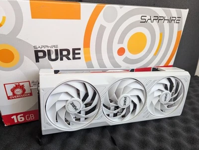 RX 7800 XT 16GB GDDR6 SAPPHIRE PURE Scheda Video AMD Radeon - Immagine 1 di 4