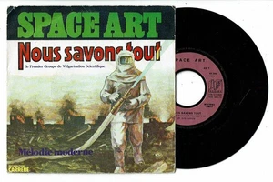 Space Art Vinyl 45 RPM 7 " Nous Soap Tout - Melody Modern - Carrere 49389 - Picture 1 of 2