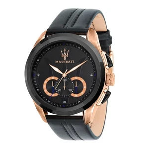 Maserati Zieluardo - Herrenuhr Leder schwarz Chronograph (R8871612027) - Bild 1 von 3