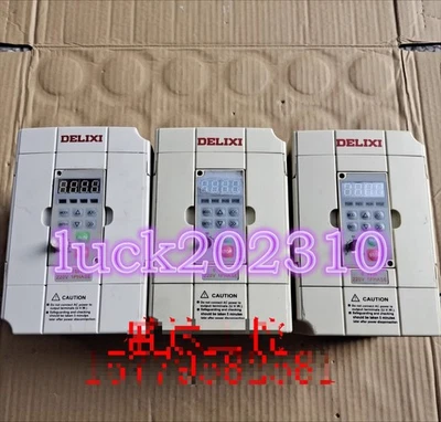 1PC used Delixi 0.75KW frequency converter CDI9100-SGOR75T2 #YY - Image 1 of 2