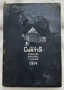 Original 1914 Curtis Catalog General Millwork Architecture Door Glass Design - Picture 1 of 15