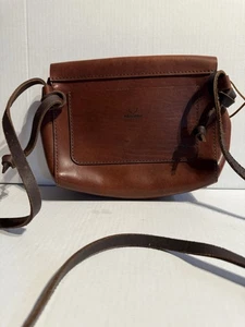 Triumph Outpost Umhängetasche braun Vollnarbenleder Klappe Schultertasche - Bild 1 von 13