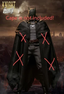 No Cape! SSR TOYS SSC-011 1/6 Knight by Gaslight Batman Action Figure - Picture 1 of 6