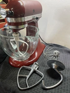 KitchenAid KSM154GBQERO 5-Qt. 325 Watt Neigekopf Standmixer Deluxe Edition RS. - Bild 1 von 19