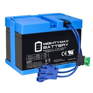 Mighty Max 12V 12AH Replacement Battery Compatible with Peg Perego Gator HPX - Picture 1 of 6