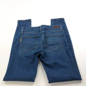 Paige Verdugo Ankle 25 (Fits 27W 28L) Low Rise Denim Jeans Blue MINT - Picture 1 of 8