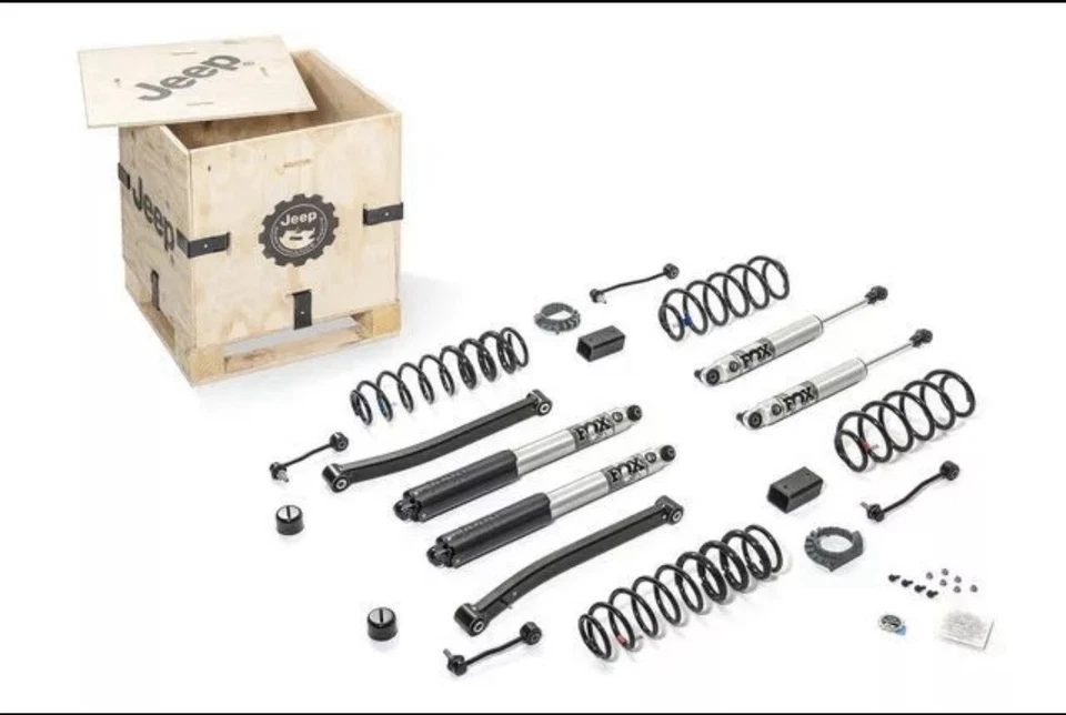 *NUEVO* Kit de elevación de 2 pulgadas amortiguadores FOX Jeep Wrangler JL 4 puertas 3,6 L OEM 77072395AH Foto 1 de 4