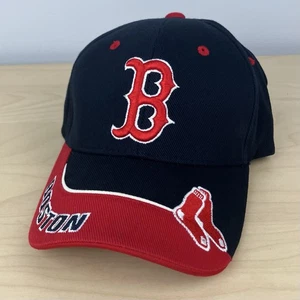 Boston Red Sox MLB Strapback Mütze Twins Enterprise marineblau rot & weiß bestickt  - Bild 1 von 12