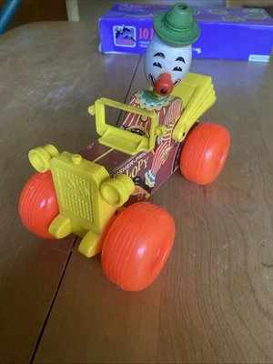 Vintage 1965 Fisher Price “Jalopy” Pull Toy #724 Com Corda Excelente Estado  - Imagem 1 de 4