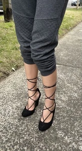 Novo Women’s Wedge Lace Up Shoes - Picture 1 of 8