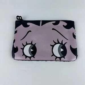Betty Boop x Ipsy Kosmetik Make-up Tasche Beutel Reißverschluss Pailletten 7" x 4,5" - Bild 1 von 7