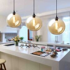 Glass Pendant Light Kitchen Bar Lamp Home Chandelier Lighting Shop Ceiling Light