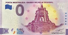 Banconota Porta Westfalica Kaiser W.Denkmal Germania 2023 Numero Vari