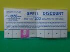 Vintage 1962 T M Trade Mart Discount Department Store Promotional Card 