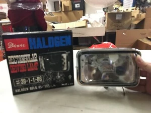 Vtg Old Skool Headlight Rectangle Harley Chopper Bobber Dual 70's Motorcycle Spr - Picture 1 of 10