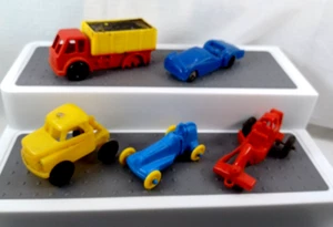 Vintage Tootsietoy Triumph Other Unbranded Cars Truck Plastic Lot Of 5 - Picture 1 of 16