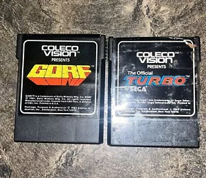 bundle of TURBO and GORF Colecovision Game Cartridge - Picture 1 of 5