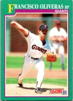 1991 Score Francisco Oliveras    #635 - Image 1 of 2