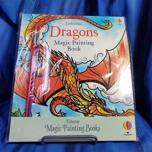 Magical Creatures & Dragons Magic Painting (2pk) with 2 brushes - Picture 1 of 2