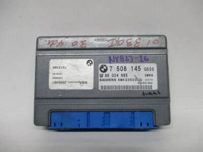 NY823-16 2001 2002 2003 BMW 330I TRANSMISSION CONTROL COMPUTER MODULE TCM TCU - Изображение 1 из 3