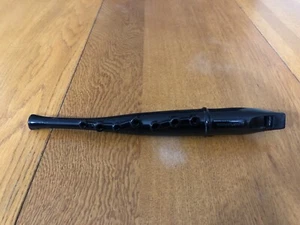 VINTAGE 1944 FITCHORN SONG FLUTE D-115616 BLACK PLASTIC - Picture 1 of 9