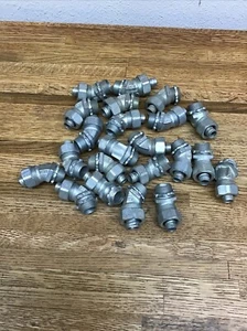 LOT OF 22 Arlington 3/8 LIQUIDTIGHT  CONNECTORS 45 Deg. - Picture 1 of 3