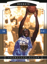 2003-04 Skybox LE Gold Proofs Nuggets Basketball Card #140 Francisco Elson/150