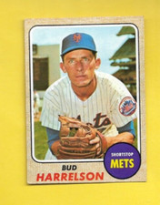 1968 Topps Bud Harrelson #132 New York Mets EX/EX/MINT FREE SHIPPING