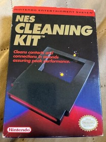 Nintendo NES OEM Cleaning Kit Original with Box
