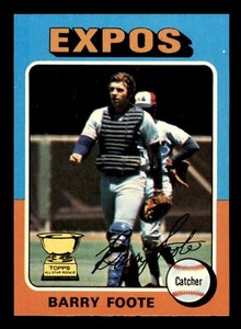 1975 Topps Baseball #229 Barry Foote EX/MT