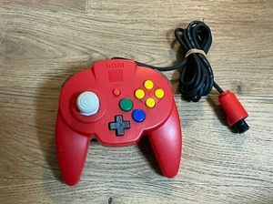 Nintendo 64 HORI PAD MINI N64 Original Officia controller RED - Picture 1 of 6