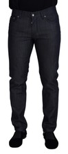 Dolce & Gabbana Blue Cotton Men Casual Denim Men's Jeans Authentic