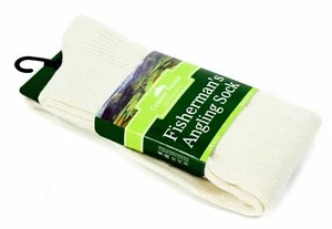 1,2,3 Fisherman's Wool Socks Hiking Winter Motorbike Knee Shoe Size 6-11 - Picture 1 of 1