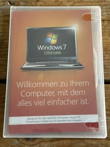 Microsoft Windows 7 Ultimate 64 bit con Sp1, tedesco con fattura IVA - Foto 1 di 4