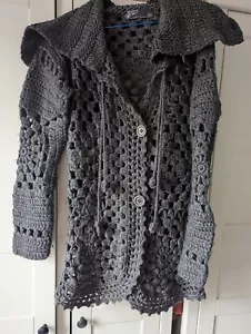 nue by staff,Strickjacke,L, Dunkel Grau - Bild 1 von 15